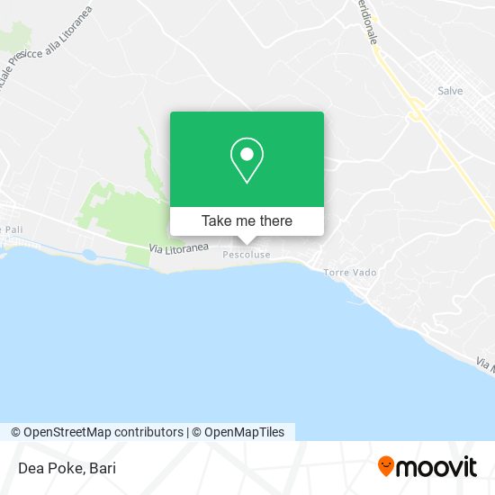 Dea Poke map