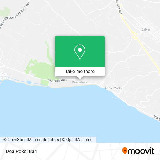 Dea Poke map