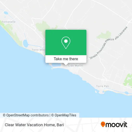 Clear Water Vacation Home map
