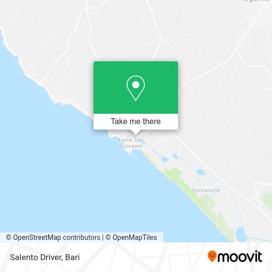Salento Driver map