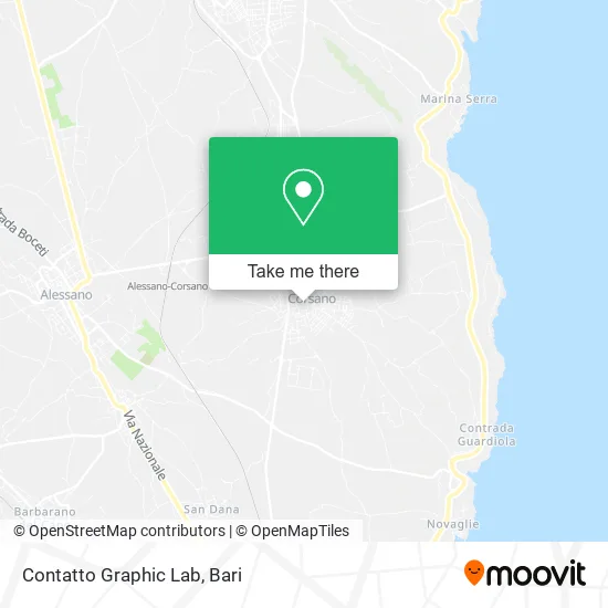 Contatto Graphic Lab map