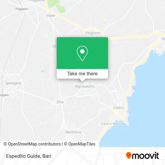 Espedito Guide map