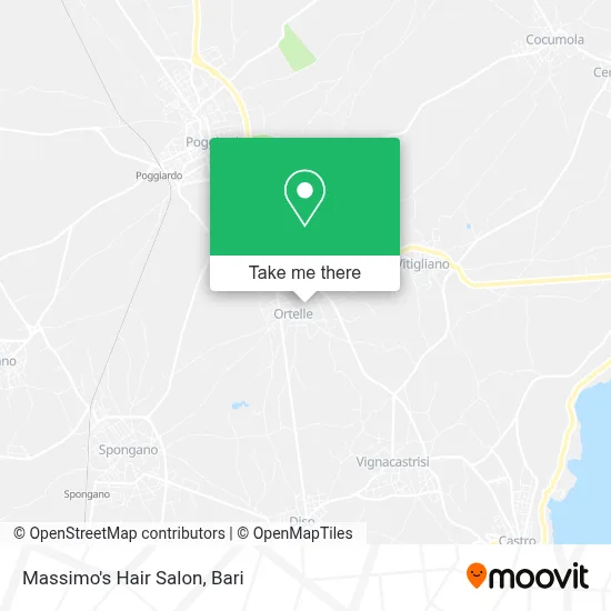 Massimo's Hair Salon map
