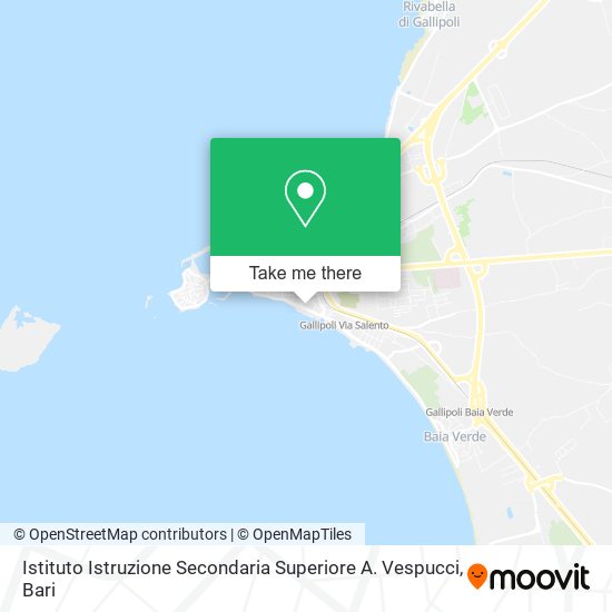 Istituto Istruzione Secondaria Superiore A. Vespucci map