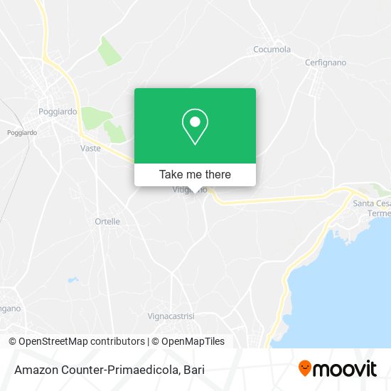 Amazon Counter-Primaedicola map