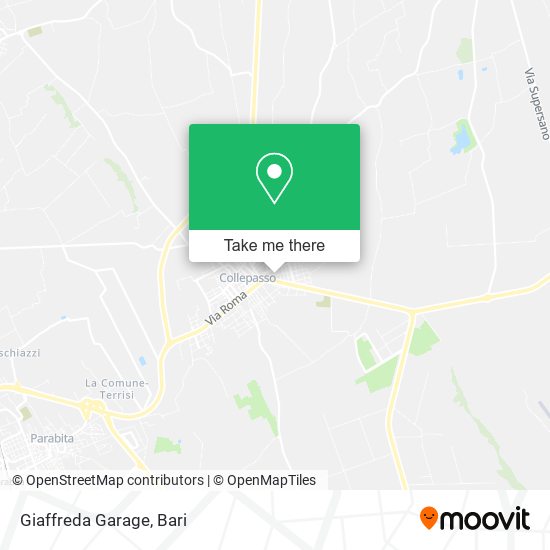 Giaffreda Garage map