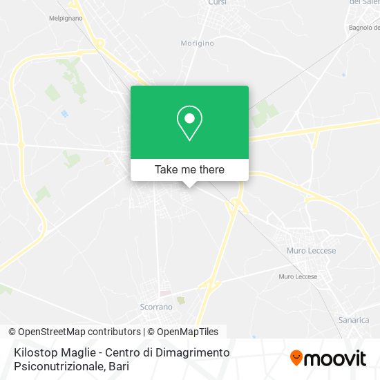 Kilostop Maglie - Centro di Dimagrimento Psiconutrizionale map