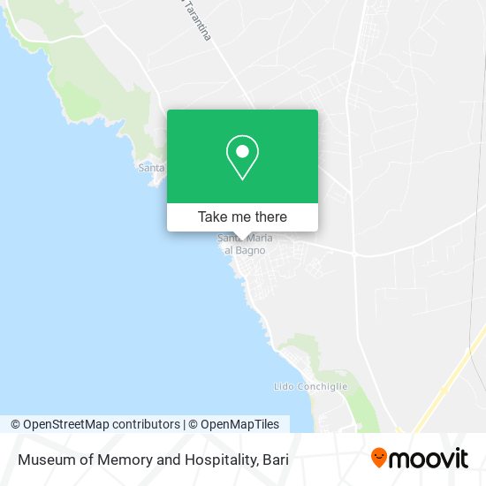 Museum of Memory and Hospitality map