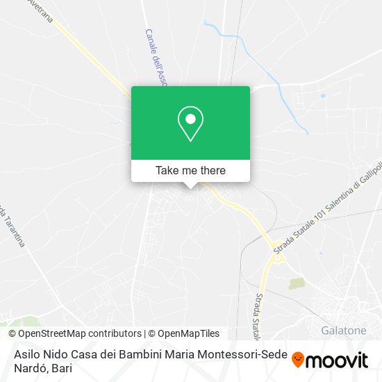 Asilo Nido Casa dei Bambini Maria Montessori-Sede Nardó map