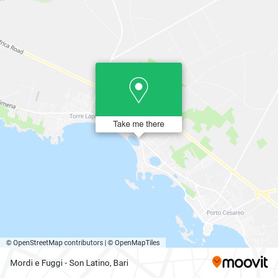 Mordi e Fuggi - Son Latino map