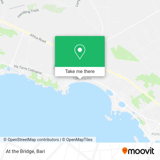 At the Bridge map