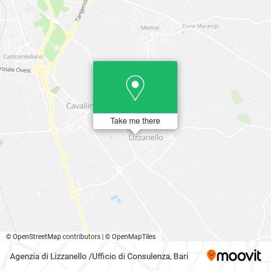 Agenzia di Lizzanello /Ufficio di Consulenza map