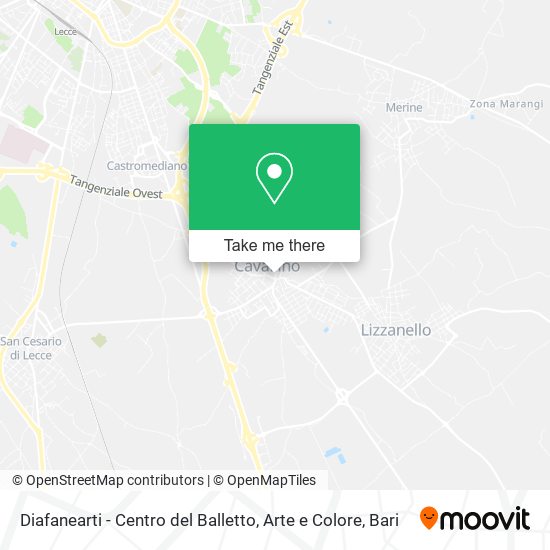 Diafanearti - Centro del Balletto, Arte e Colore map