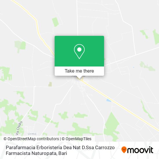 Parafarmacia Erboristeria Dea Nat D.Ssa Carrozzo Farmacista Naturopata map