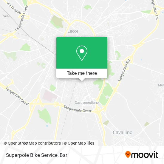 Superpole Bike Service map