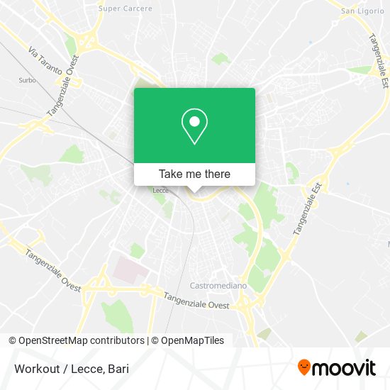 Workout / Lecce map