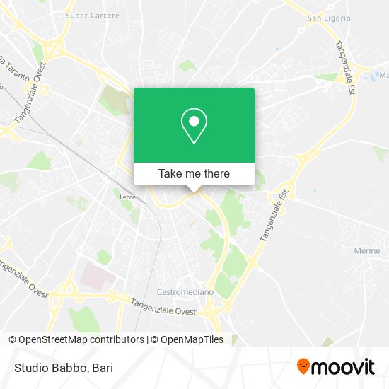 Studio Babbo map