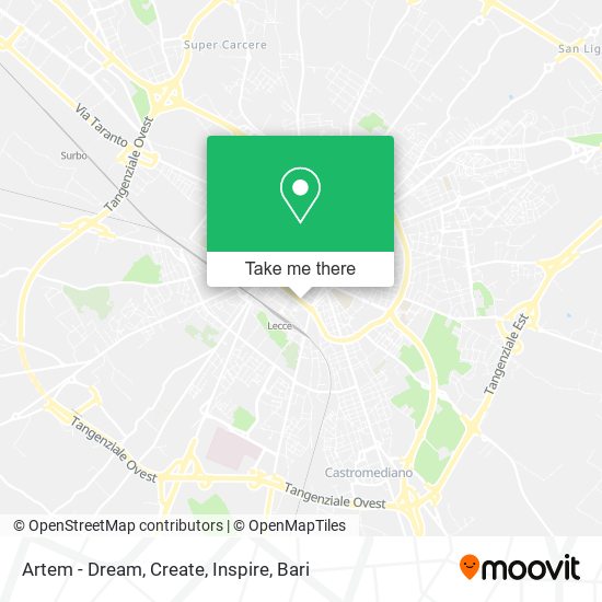 Artem - Dream, Create, Inspire map