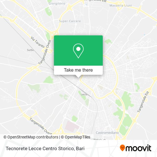 Tecnorete Lecce Centro Storico map