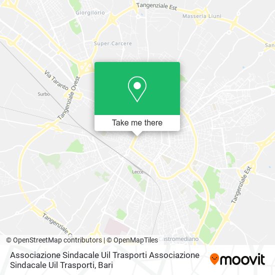 Associazione Sindacale Uil Trasporti Associazione Sindacale Uil Trasporti map