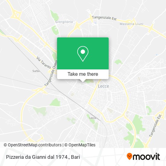 Pizzeria da Gianni dal 1974. map