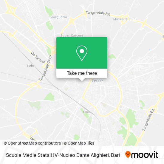 Scuole Medie Statali IV-Nucleo Dante Alighieri map