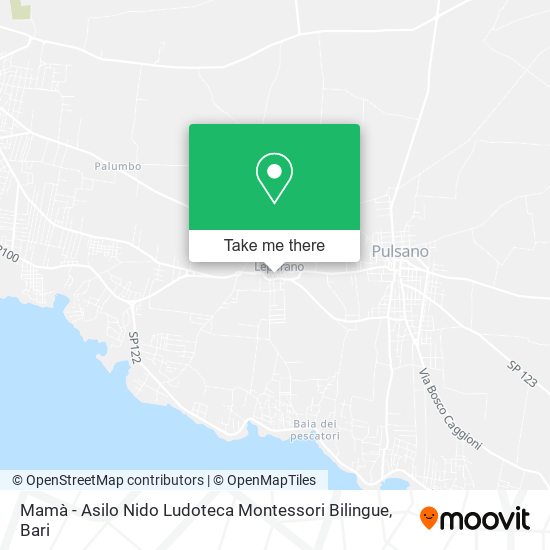Mamà - Asilo Nido Ludoteca Montessori Bilingue map