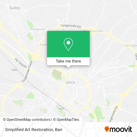 Simplified Art Restoration map