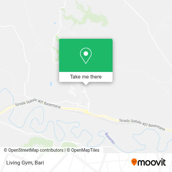 Living Gym map