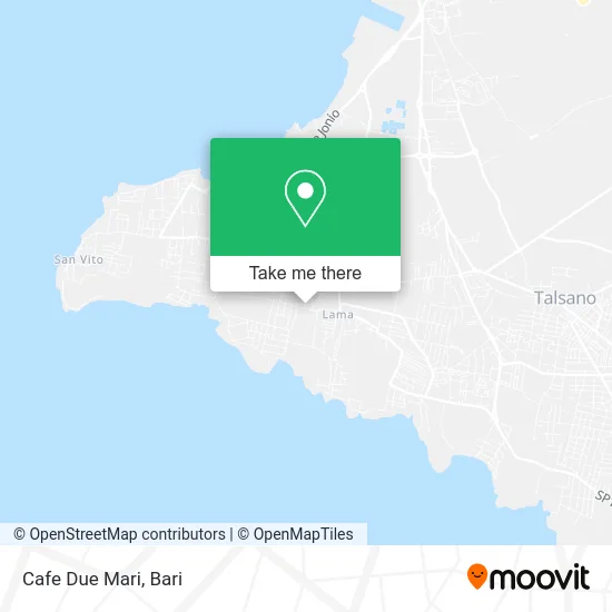 Cafe Due Mari map
