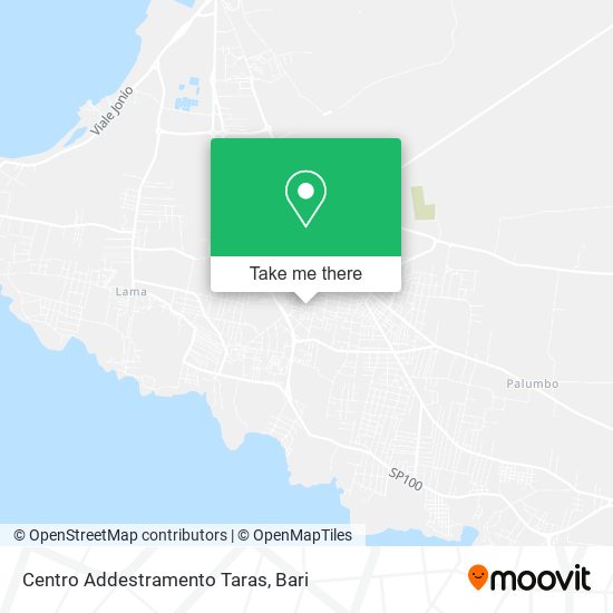 Centro Addestramento Taras map