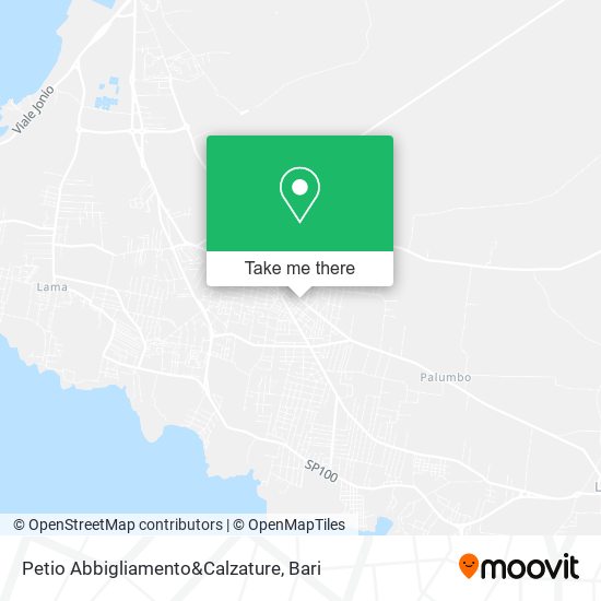 Petio Abbigliamento&Calzature map