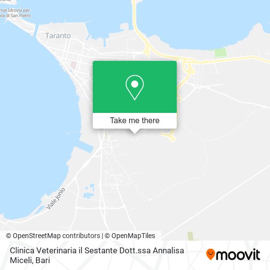 Clinica Veterinaria il Sestante Dott.ssa Annalisa Miceli map