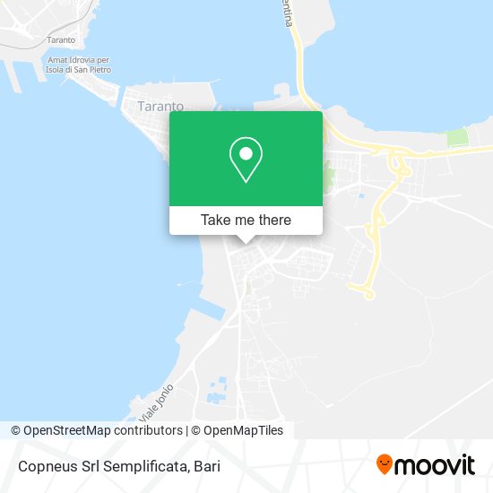 Copneus Srl Semplificata map