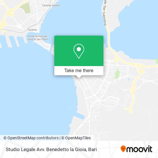 Studio Legale Avv. Benedetto la Gioia map