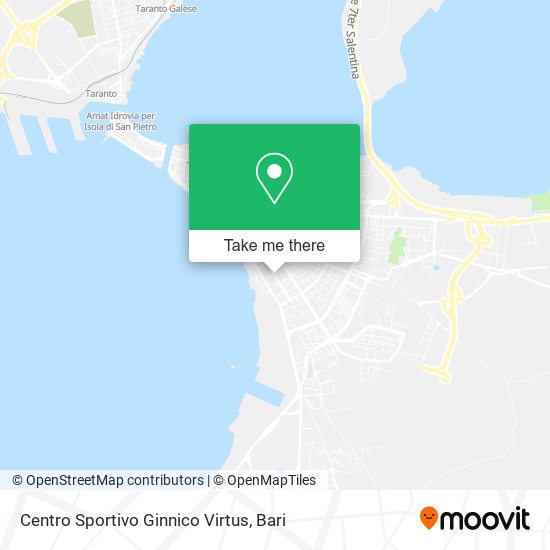 Centro Sportivo Ginnico Virtus map