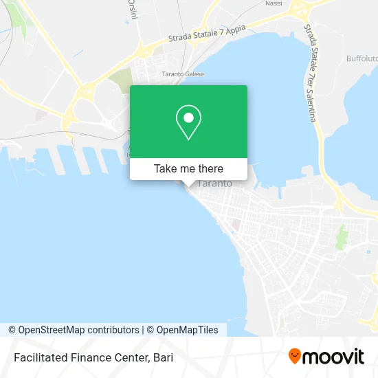 Facilitated Finance Center map