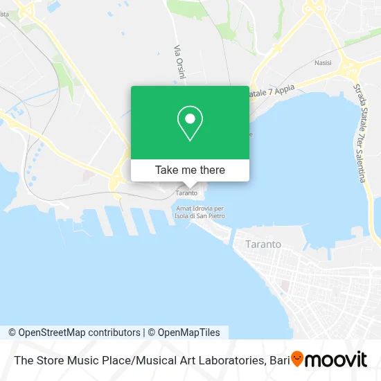 The Store Music Place / Musical Art Laboratories map