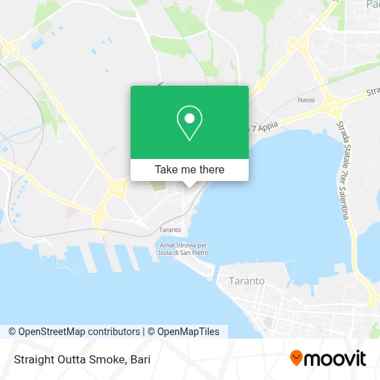 Straight Outta Smoke map