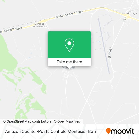 Amazon Counter-Posta Centrale Monteiasi map