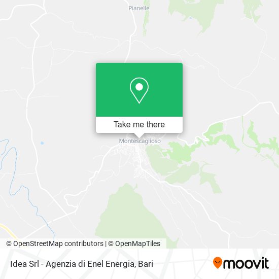 Idea Srl - Agenzia di Enel Energia map