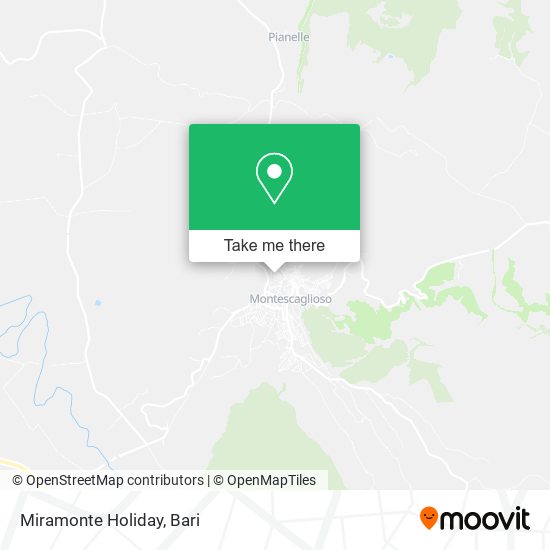 Miramonte Holiday map