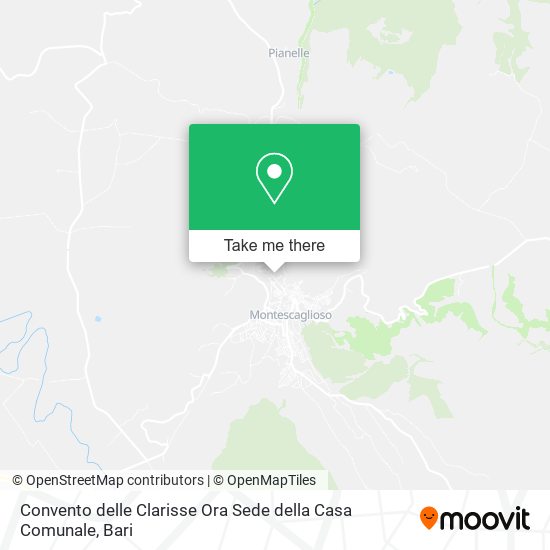 Convento delle Clarisse Ora Sede della Casa Comunale map