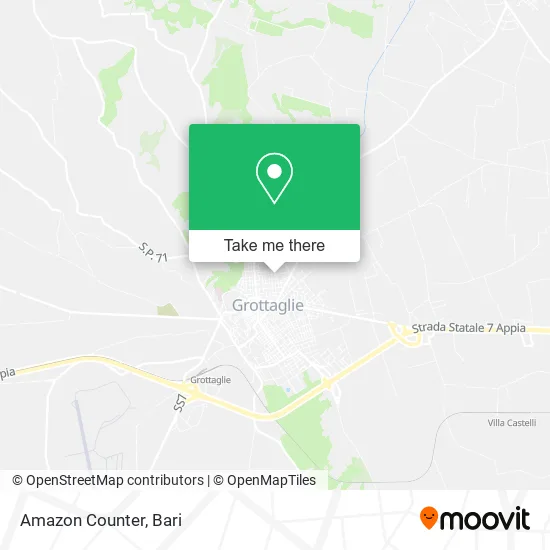 Amazon Counter map