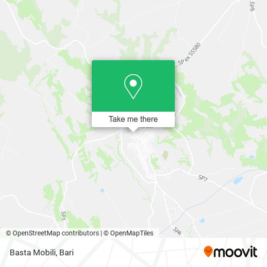 Basta Mobili map