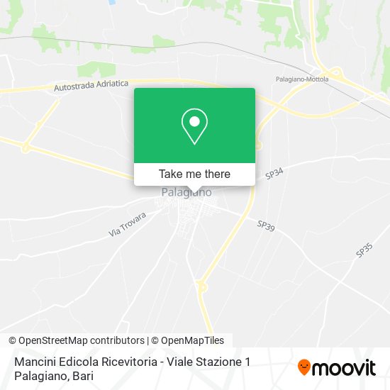 Mancini Edicola Ricevitoria - Viale Stazione 1 Palagiano map