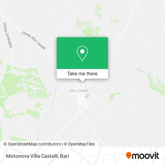 Motonova Villa Castelli map