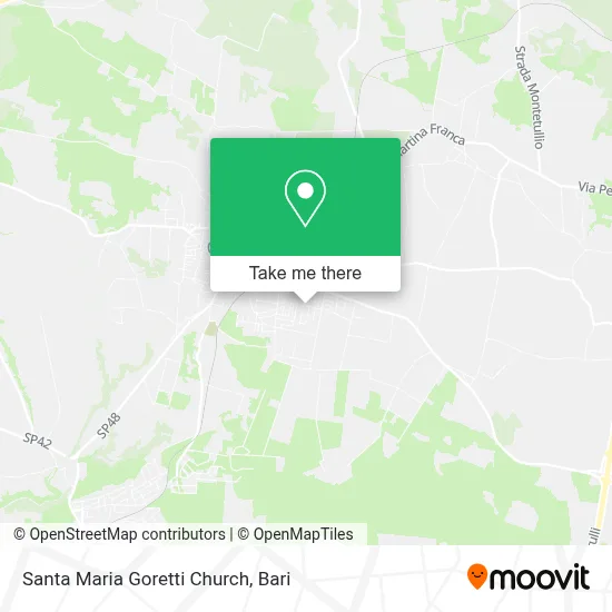 Santa Maria Goretti Church map