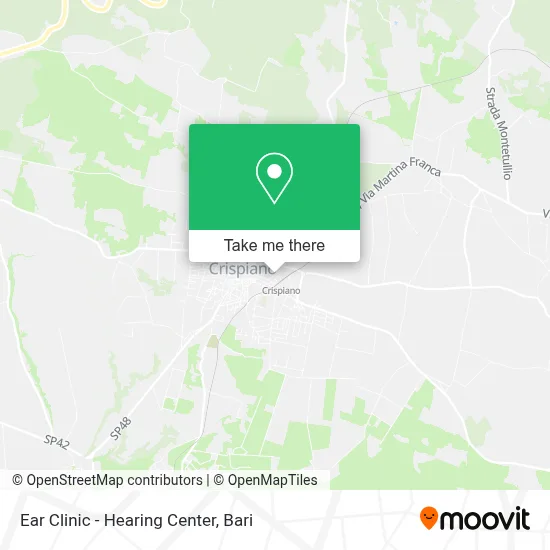 Ear Clinic - Hearing Center map