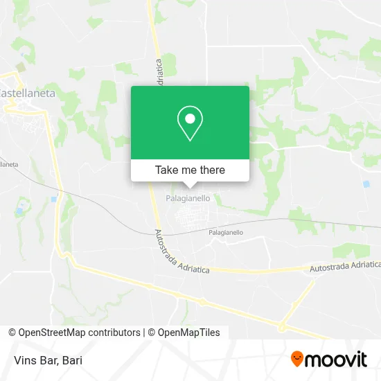 Vins Bar map